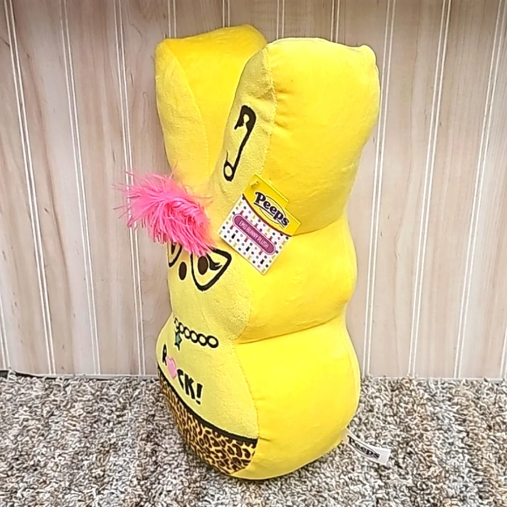 Peeps Plush Bunny • Yellow •15